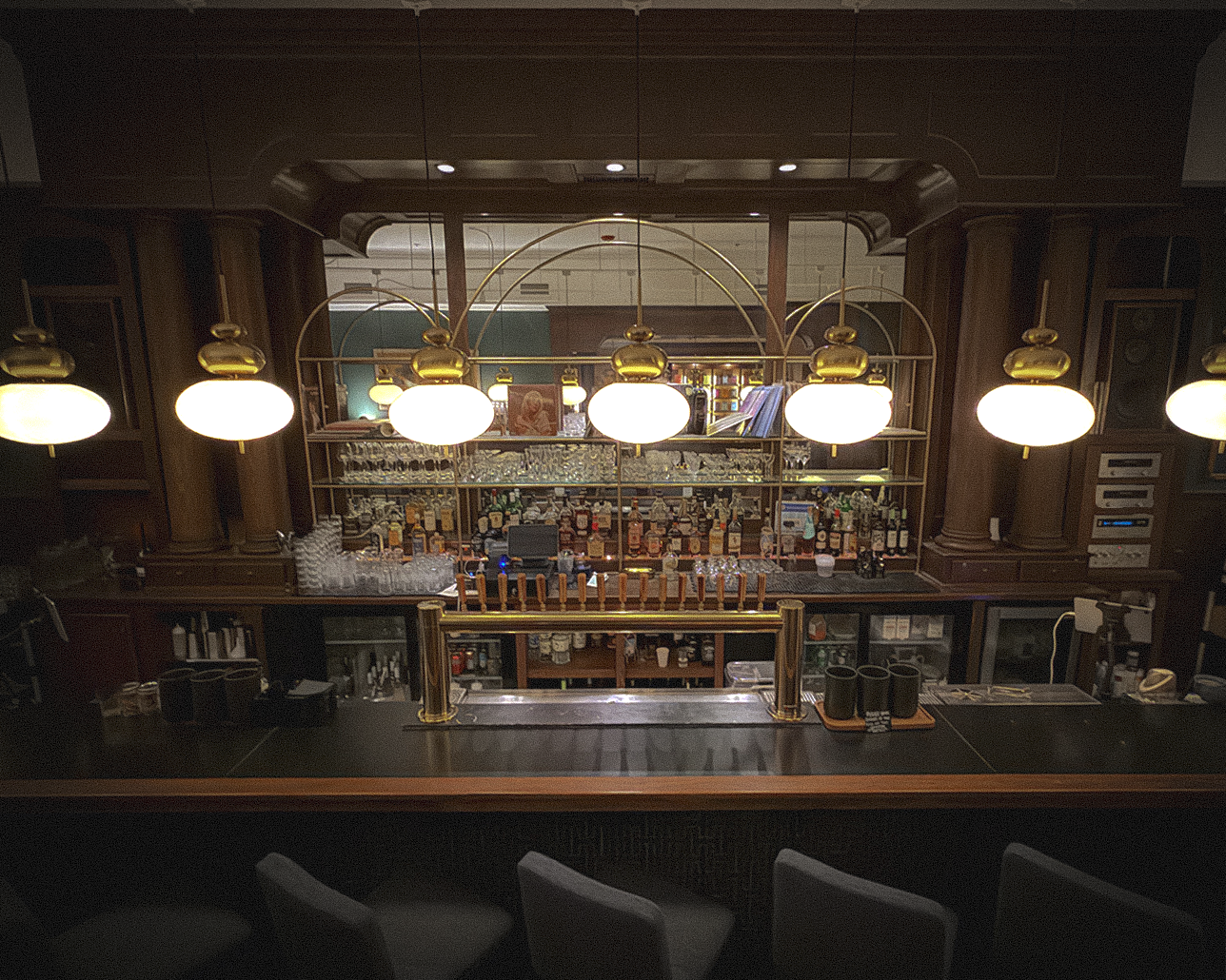 The Guild Bar overhead view